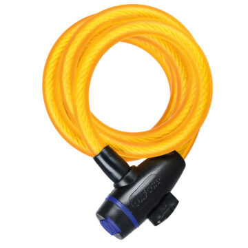 Oxford Cable Bike Lock - Gold