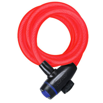 Oxford Cable Bike Lock - Red
