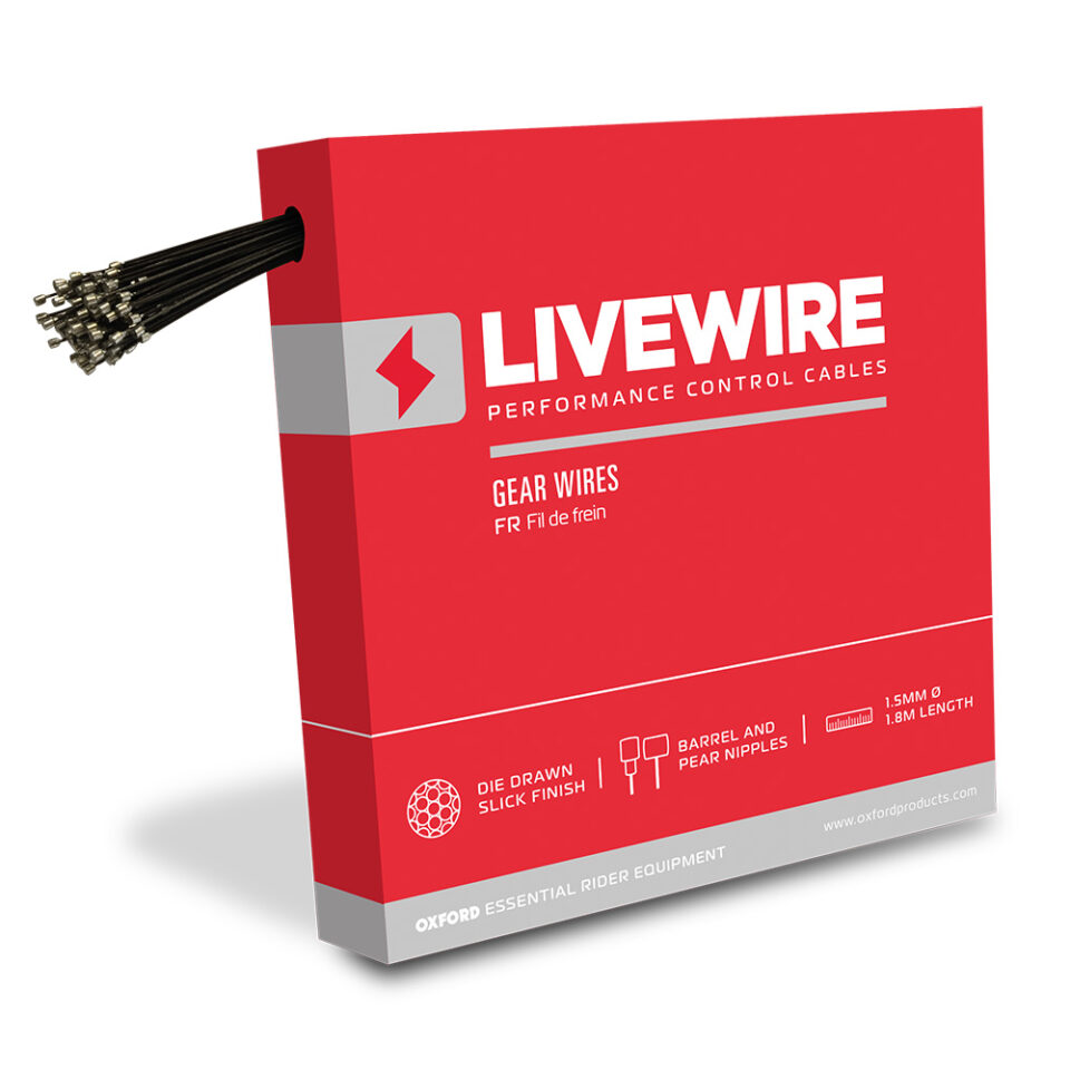 Oxford LiveWire Gear Inner Cable stainless steel for bike gear shifting