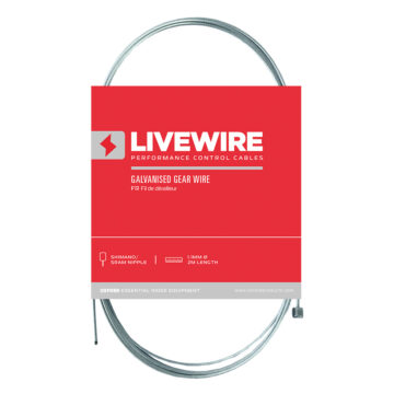 Oxford LiveWire Tandem Gear Cable extra-long stainless steel inner