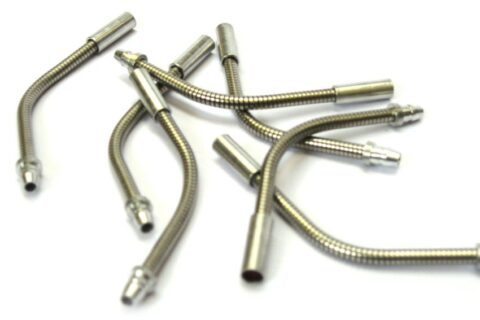 Brake lead pipe - noodle - Silver