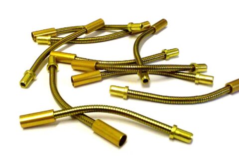 Brake lead pipe - noodle - Gold