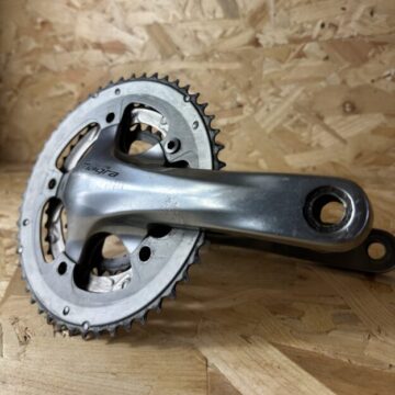 Shimano Tiagra Triple Crankset – 9-Speed – 50/39/30T – Hollowtech II – 170mm
