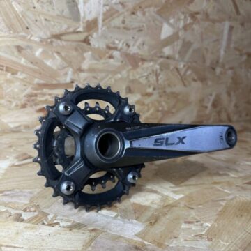 Shimano SLX FC-M660 Crankset – 175mm – Double Chainring – Hollowtech II