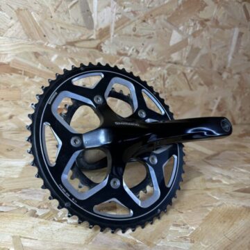 Shimano Road Double Crankset – 50/34T, Hollowtech II, 11-Speed