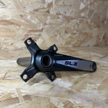 Shimano SLX MTB Crank Arm – 175mm, Hollowtech II, 104 BCD – Single/Double/Boost Ready