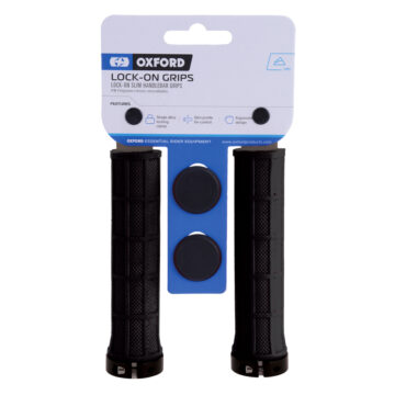 Lock on slim Black grips