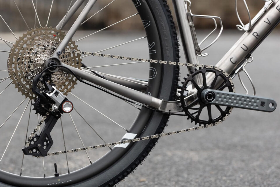 Second-hand bike drivetrain parts including cranksets, shifters, cassettes and derailleurs