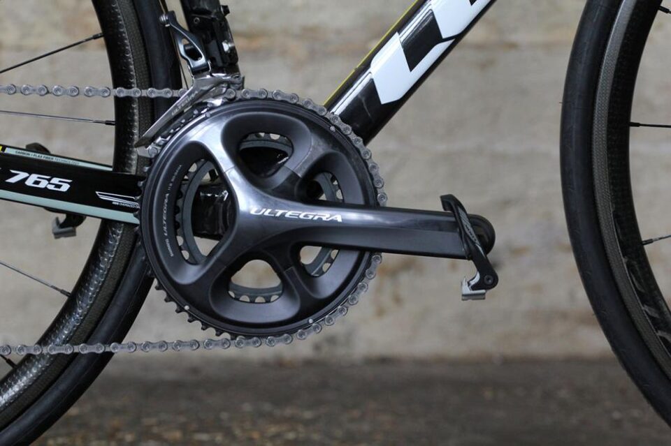 Second-hand bike groupsets including shifters, mechs, cassette, chain and crankset