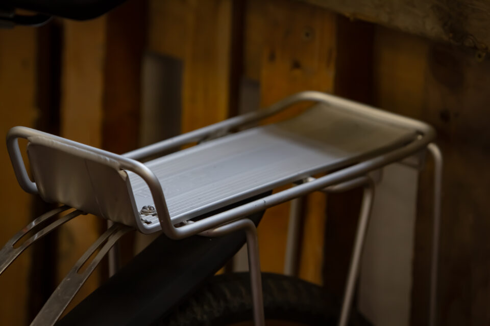 Second-hand bike racks including rear pannier and front cargo racks