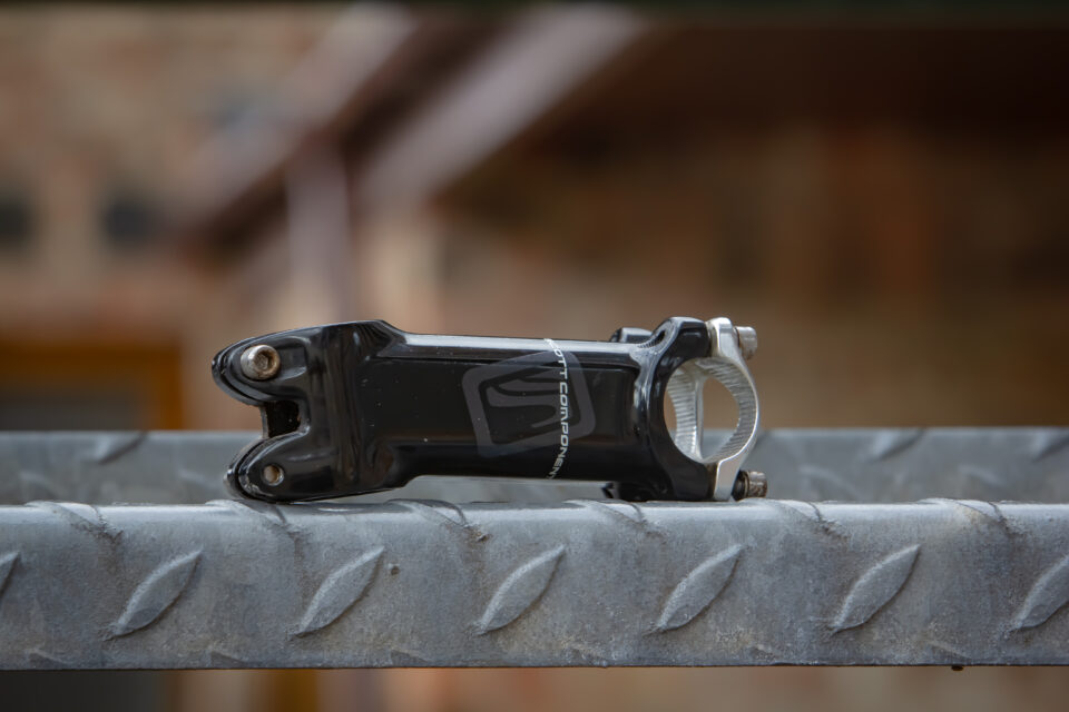 Second-hand bike stems in a range of lengths and angles