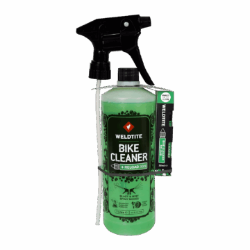 Weldtite Bike Cleaner 1L spray bottle with 30ml Reload concentrate