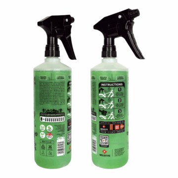 Weldtite Bike Cleaner Concentrate 1L bottle lime formula