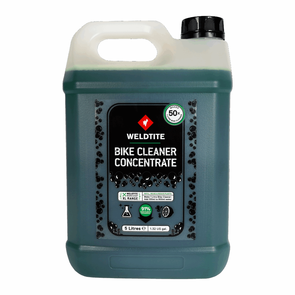 Weldtite Bike Cleaner Concentrate 5L bulk lime formula bottle