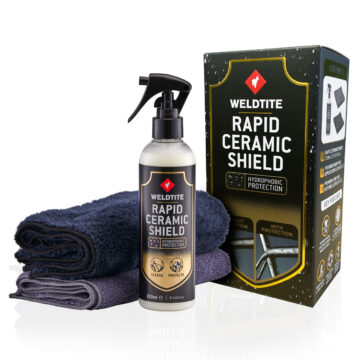 Weldtite Rapid Ceramic Shield Kit with ceramic bike coating products