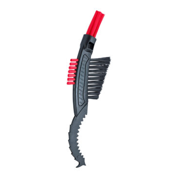Weldtite Sprocket Brush with angled bristles for drivetrain cleaning
