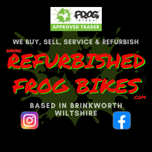 Refurbished Frog bikes