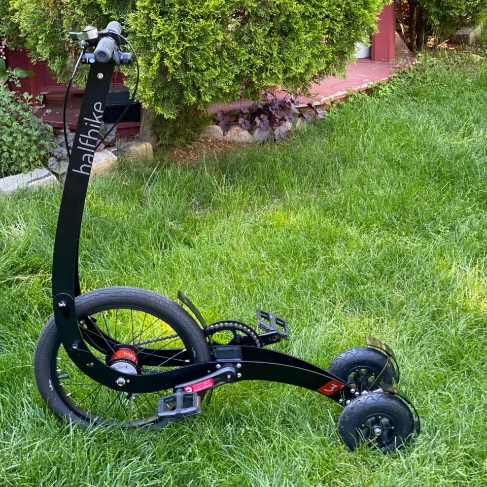 Custom second-hand bike with unique frame and components listed on Shifta Marketplace