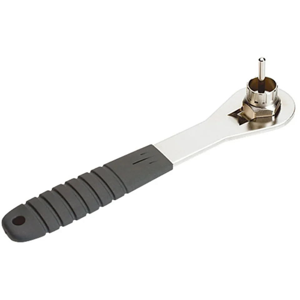 Bike cassette and freewheel tools including lockring removers