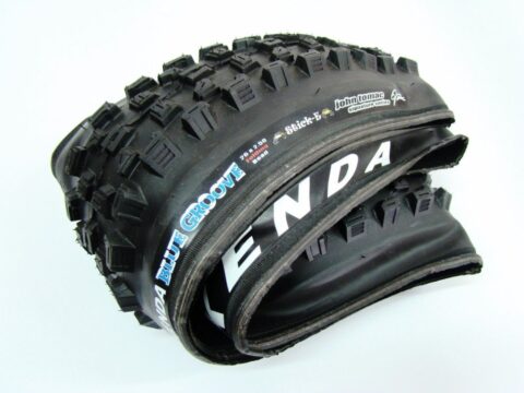 Retro Kenda Blue Groove 26 inch by 2.0 inch folding mountain bike tyre