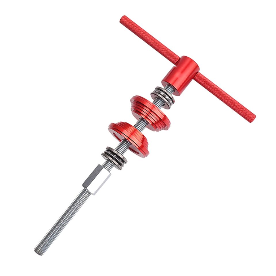 Bottom bracket press, crank puller, and headset press tools for bikes