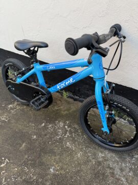 Forme Cubely 14" Kids Bike - Blue - GRADE B for sale in Yorkshire and The Humber by Club Bikes on SHIFTA marketplace. Top quality second-hand bikes online.