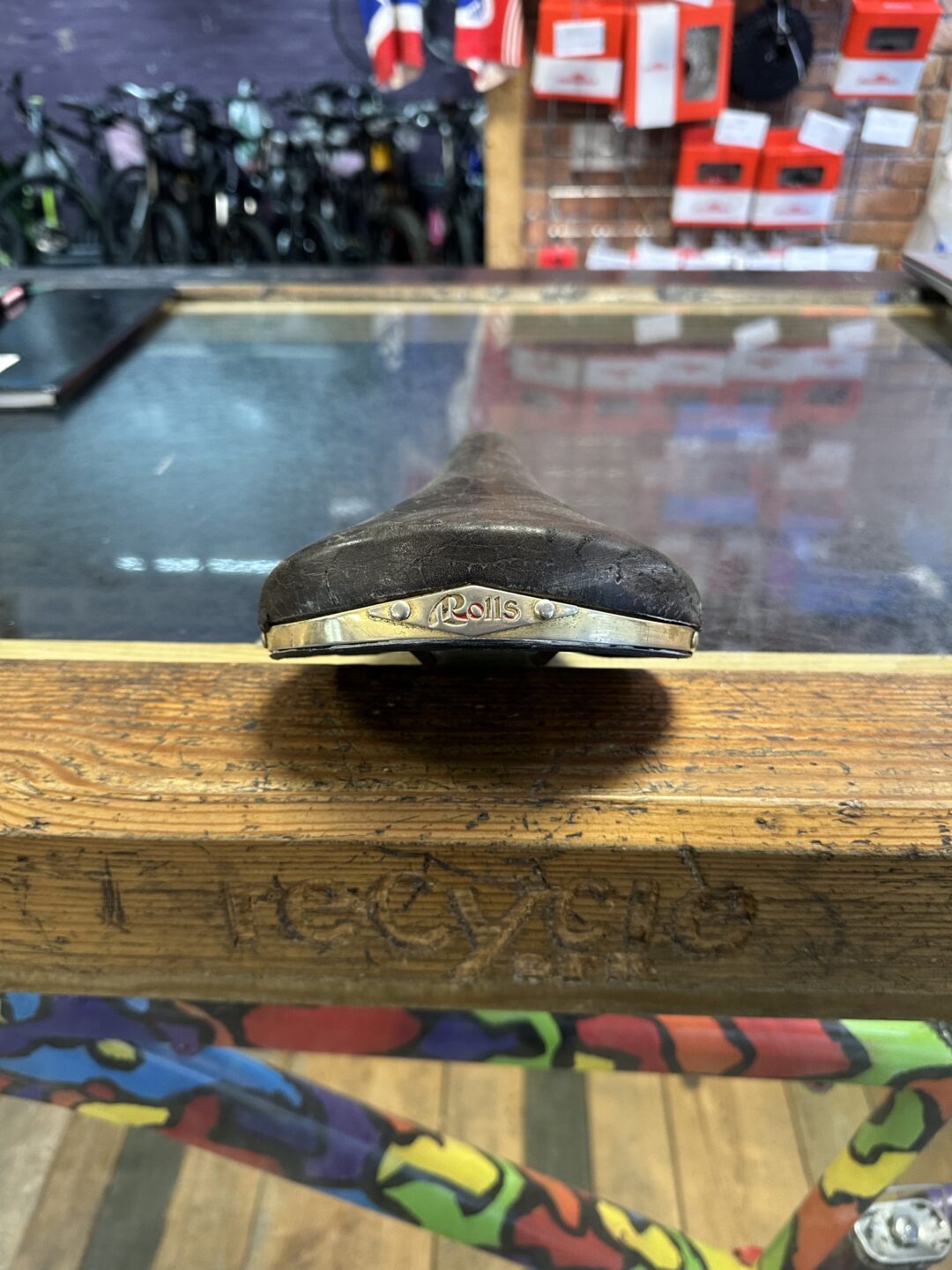 Selle San Marco Rolls vintage saddle - SHIFTA BIKE