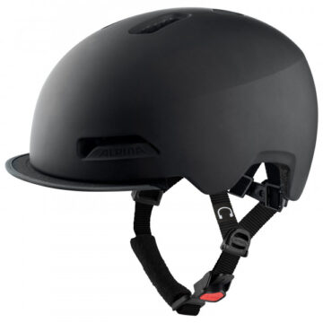 Alpina Brooklyn black urban cycling helmet size 57 to 62 centimetres