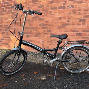 Folding Bike Aluminium Talamex 20' Wheel 13Kg 6 gear Shimano