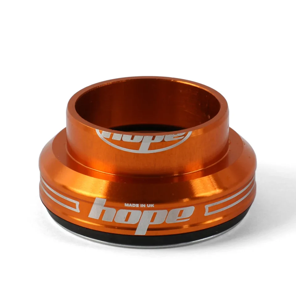 Bicycle headset components for smooth steering