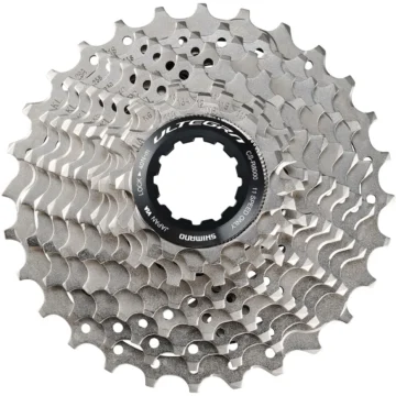 Shimano Ultegra CS-R8000 11-speed cassette in grey with 12-25T gearing