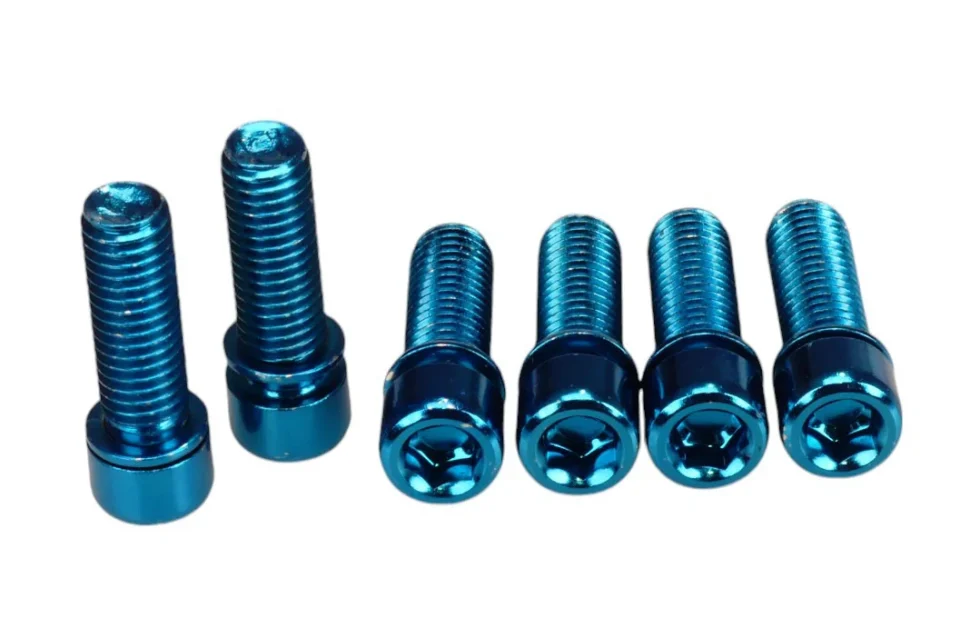 Bike bolts and fixings for components