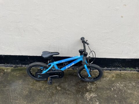 Forme Cubley 14" Kids Bike - Blue – GRADE B for sale in Yorkshire and The Humber by Club Bikes on SHIFTA marketplace. Top quality second-hand bikes online.