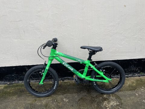 Forme Cubley 14" Kids Bike - Green – GRADE B for sale in Yorkshire and The Humber by Club Bikes on SHIFTA marketplace. Top quality second-hand bikes online.