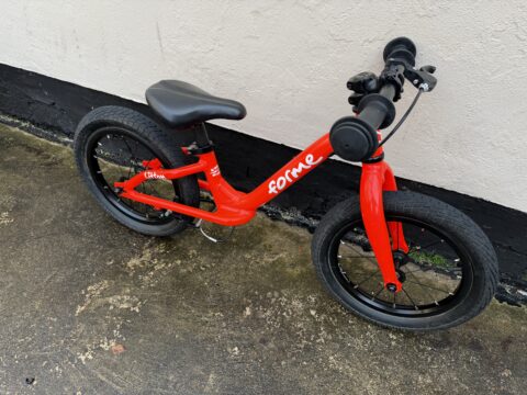 Forme Litton Kids Balance Bike - Red – GRADE A for sale in Yorkshire and The Humber by Club Bikes on SHIFTA marketplace. Top quality second-hand bikes online.