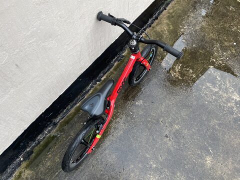 Frog Tadpole Plus Balance Bike - Red - Grade B for sale in Yorkshire and The Humber by Club Bikes on SHIFTA marketplace. Top quality second-hand bikes online.