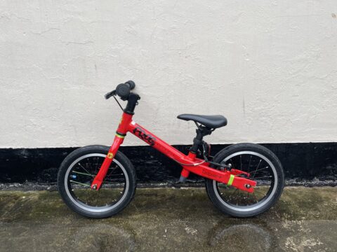 Frog Tadpole Plus Balance Bike - Red - Grade B for sale in Yorkshire and The Humber by Club Bikes on SHIFTA marketplace. Top quality second-hand bikes online.