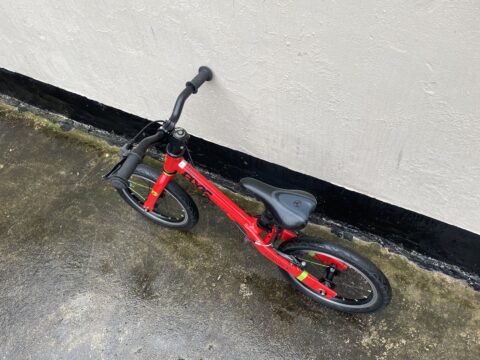 Frog Tadpole Plus Balance Bike - Red - Grade B for sale in Yorkshire and The Humber by Club Bikes on SHIFTA marketplace. Top quality second-hand bikes online.