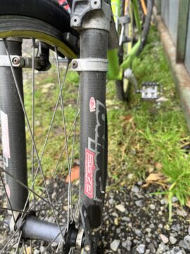 Orange evo Shimano XTR, Pace Forks for sale in York, North Yorkshire by Recycle York on SHIFTA marketplace. Top quality second-hand bikes online.