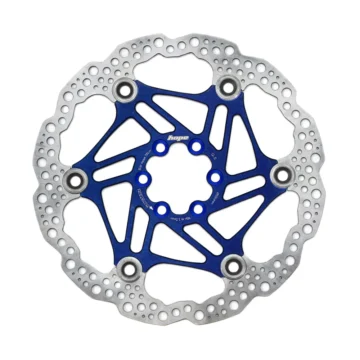 Hope floating disc brake rotor 180mm 6 bolt blue