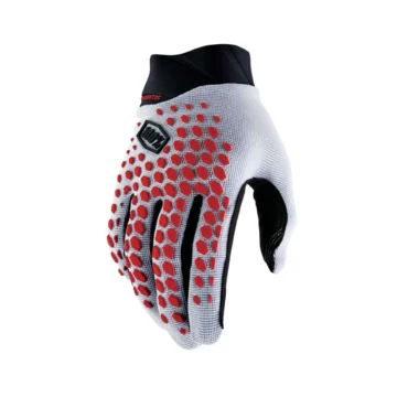 100% Geomatic Bike Gloves gray racer Size M
