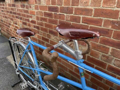 Dawes Super Galaxy Tandem – Reynolds 531 Touring Classic, Brooks Saddles & Deore for sale in Yorkshire and The Humber by SHIFTA Verified on SHIFTA marketplace. Top quality second-hand bikes online.