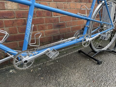 Dawes Super Galaxy Tandem – Reynolds 531 Touring Classic, Brooks Saddles & Deore for sale in Yorkshire and The Humber by SHIFTA Verified on SHIFTA marketplace. Top quality second-hand bikes online.