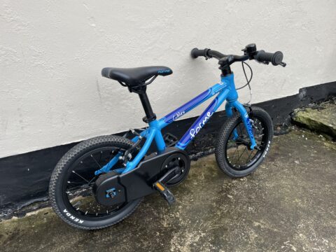 Forme Cubley 14" Kids Bike - Blue – GRADE B for sale in Yorkshire and The Humber by Club Bikes on SHIFTA marketplace. Top quality second-hand bikes online.