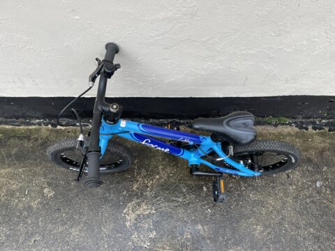 Forme Cubley 14" Kids Bike - Blue – GRADE B for sale in Yorkshire and The Humber by Club Bikes on SHIFTA marketplace. Top quality second-hand bikes online.