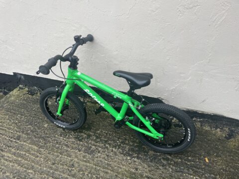 Forme Cubley 14" Kids Bike - Green – GRADE B for sale in Yorkshire and The Humber by Club Bikes on SHIFTA marketplace. Top quality second-hand bikes online.
