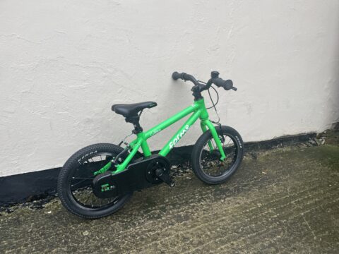 Forme Cubley 14" Kids Bike - Green – GRADE B for sale in Yorkshire and The Humber by Club Bikes on SHIFTA marketplace. Top quality second-hand bikes online.