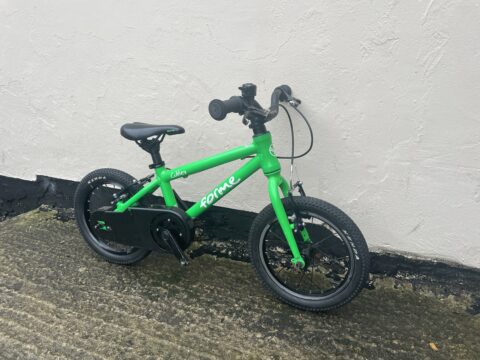 Forme Cubley 14" Kids Bike - Green – GRADE B for sale in Yorkshire and The Humber by Club Bikes on SHIFTA marketplace. Top quality second-hand bikes online.