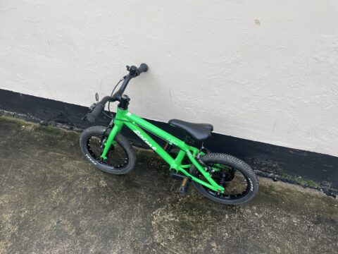 Forme Cubley 14" Kids Bike - Green – GRADE B for sale in Yorkshire and The Humber by Club Bikes on SHIFTA marketplace. Top quality second-hand bikes online.