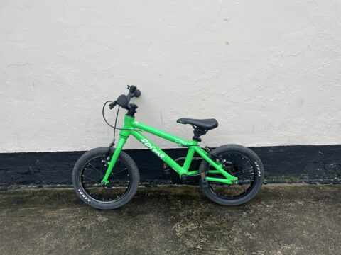 Forme Cubley 14" Kids Bike - Green – GRADE B for sale in Yorkshire and The Humber by Club Bikes on SHIFTA marketplace. Top quality second-hand bikes online.